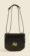 Dam Handväska Läder Sadel Crossbody Axelremsväska Underarms Nischdesign Väska Axelväska