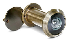 Dörröga Mässing 14 mm 35-55 mm, vidvinkel 200 med övervakningsskydd 14mm Brons