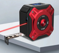 Revolutionerande Mätverktyg, Laserbandmått som Kombinerar Traditionell & Laserprecision, Avancerade Mätlägen, för Professionella & DIY