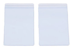 100 st Återanvändbara Smyckespåsar Självförslutande Plastpåsar med Dragkedja, Klar PVC Anti-oxidation Förvaringspåse för Ringar Örhängen - 7x10cm