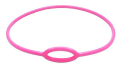 Flexibelt Unisex Dykarregulatorhalsband Fästs Enkelt Regulatorhalsband för att Låta Regulatorn Hänga Rose Red 72cm