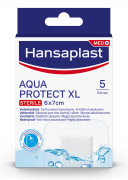 Hansaplast Aqua protect XL 6x7cm 5 st