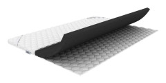 Topper/Badmadrass SVART H5 140x190 Lux - Jersey Vital