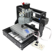 CNC Träfräs, 3 Axlar Kontroll, Kompatibel med Flera Material,med 15W laser, Med kontroller
