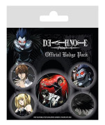 Death Note Pyramid Pin Set om 5
