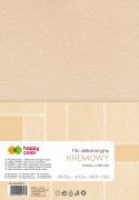 Krämfilt för dekoration 20x30cm 10 ark Happy Color