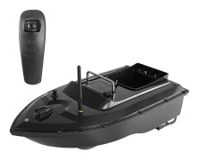 RC Fiskebåt med Beten, 1,5 kg Lastkapacitet, Hållbar ABS-konstruktion,svart