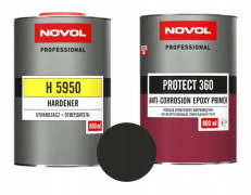 NOVOL EPOXIGRIMER SKYDD 360 ROSTFÄRG SVART