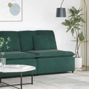 Modulär mittmodul för soffa - Elegant och bekväm | Färg: Mörkgrön | Storlek: 100 cm