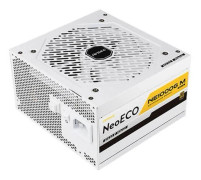 Antec Neo Eco NE1000G M - Nätaggregat (intern) - ATX12V 3.0 - 80 PLUS Gold - AC 100-240 V - 1000 Watt - aktive PFC - Europa - vit
