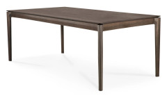 Ethnicraft, Bok Matbord 90x180 cm Brunlackad ek