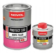 PROTECT 330 NOVOL - ACRYLIC PRIMER 1l + Black Härdare