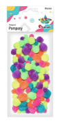 Akryl neon pompoms 68 st Titan