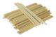 Kreativa pinnar runda naturliga 9cm 3mm 50 st Shan