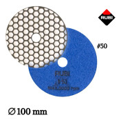 Rubi DIAMOND WHEEL FOR DRY POLISHING DIAM. 100 MM THICK. 50