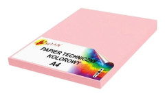 Tekniskt papper A4 280g pastellrosa 50 ark