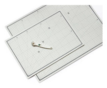 Skärbräda 45x30cm 3mm grönt