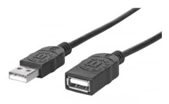 Manhattan USB 2.0 Förlängningskabel [1x USB 2.0 A h