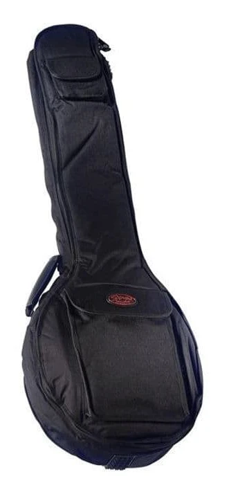 Instrumentfodral för banjo - STAGG - Polstrad modell 10mm - Högtäthetsnylon - 2 ytterfickor