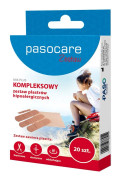 Pasocare, Plåster Mix Plus, set, 20 stycken