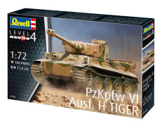 Revell - PzKpfw VI Ausf. H Tiger 1:72 - 180 Bitar