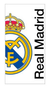 Real Madrid microfibre beach towel