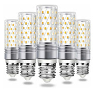 Miljövänliga 16W LED majslampor, Standard E26-sockel, Starkt ljusflöde 1600Lm, Ej dimbar energibesparande lampa, Värmeavledning för inomhus och utomhusbruk