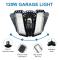 Lys upp dina utrymmen, Cool Daylight White LED Garagelampor med deformerbara paneler för omedelbar belysning, Super Bright 12000 Lumen Garage