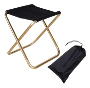 Kompakt Ultralätt Utomhuskompis, 22 X 25 X 27.5 Cm Hopfällbar Campingpall, Perfekt För Ditt Nästa Äventyr, Tillverkad Av Slitstark Aluminiumlegering,