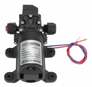 Membranvattenpump, Självsugande Spruta Säkerställer Smidig Drift, Högtrycks 12V Vattenpump Med Överbelastningsskydd, Perfekt För Jordbruk