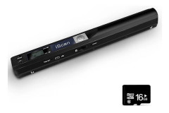 Bärbar dokumentskanner, högupplösta alternativ 900dpi, USB-dataöverföring Plug and Play Bärbar handhållen skanner för affärsresor