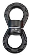 Aerial Dance Swing Spinner Hängare Swing Swivel För Utomhus (FMY) Black