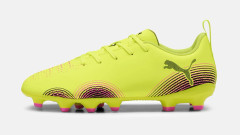 Future 8 Play Fg/Ag Jr, Yellow Alert-Puma Black-Sun St, 36 (Uk 3.5), Fotbollsskor