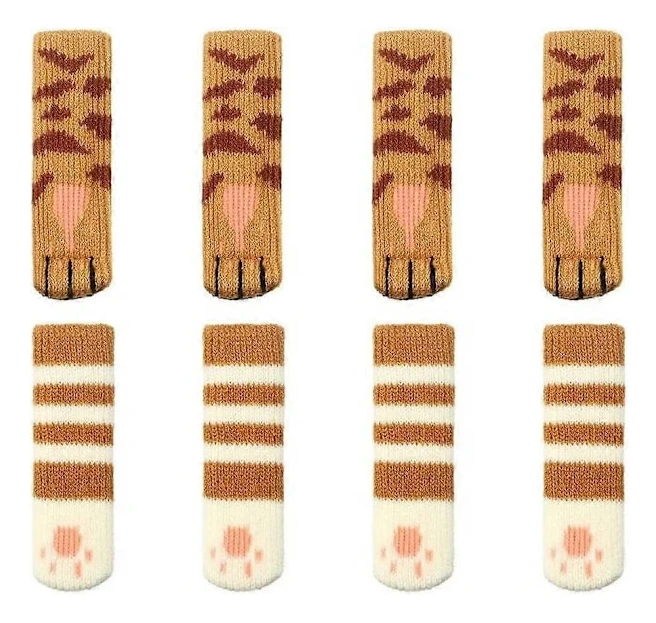 8 st Stickade Bords- och Stolsbensskydd, Stolsbensskydd