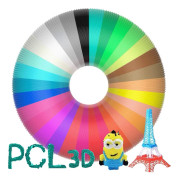 Flerfärgat Filament Set, Livfulla Färger Förbättrar Kreativitet & Rumslig Förmåga, Giftfritt PCL-Material Perfekt för Barn, Högkvalitativ 3D-Utskrift