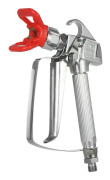 Högtryckssprutpistolset, sprutpistol, latex, lackfärg (luftlös pistol + röd munstyckshållare)