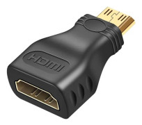 HDMI Video Adapter - Akyga - Hona till Mini HDMI - Full HD 1080p - Bidirektionell - Guldpläterad
