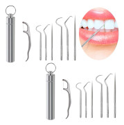 Tandvårdsverktygset, Dental Restorative Excavator med AISI 420 rostfritt stål, Designad för mänsklig oral struktur, Ergonomisk design och lätt att bära