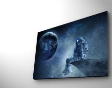 Väggdekor LED-belysning Canvas Målning
