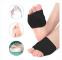 4-pack Metatarsaldynor för främre trampdynan för kvinnor och män - Hallux valgus, främre trampdynor med inbyggd mjuk gelkudde db black S