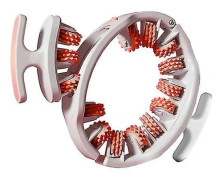 Cellulitmassager manuell muskelmassagerrulle för ben, nacke, arm och fot, multifunktionell bäckenbottenmuskeltränare BeautyRed