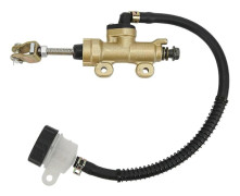 Retrofit Hydraulisk Bromspump Motorcykel Universella Delar Bakre Bromspump (svart Guld) (1 st)
