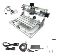CNC-graveringsmaskin, 12-36V ström, GRBL kontrollprogramvara,lägg till 2,5W laser, Med kontroller