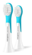 Philips Sonicare For Kids For Kids HX6032/90 2-pack borsthuvuden, 2 styck, Blå, Vit, 3 månad (er), Mjuk, Philips