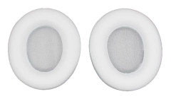 Vita öronkuddar i konstläder för SteelSeries Arctis Nova Pro