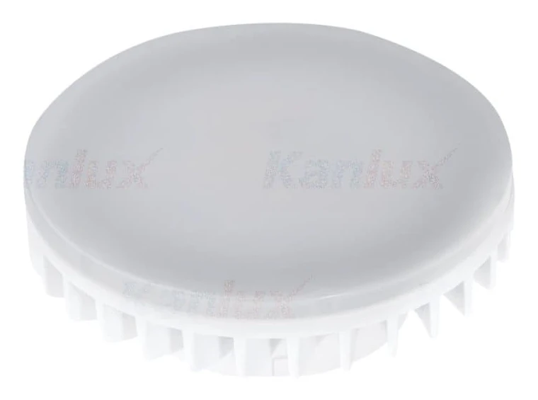 Ampoule led GX53 9 watt (eq. 60W) - Färg - Varmvit 3000°K PRODUKTBESKRIVNING - Ampoule led GX53 9W rund (eq. 60W) : Detta