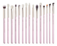 Jessup Mua Blushing Bride Makeup Verktygset, 15 Sminkborstar T294