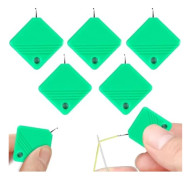Nålträdare, Nålträdare för Symaskin, Nålträdare för Handsömnad, Trär Nålar Snabbt och Enkelt green-5pcs