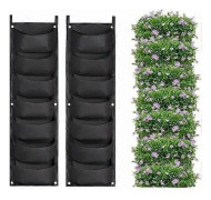 Dewenwils Hängande Planteringspåsar, 2-pack Planteringskärl Mu