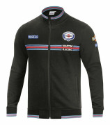 Tröja utan huva Herr Sparco MARTINI RACING Svart Storlek L